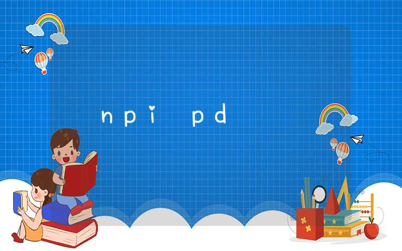 npi pd